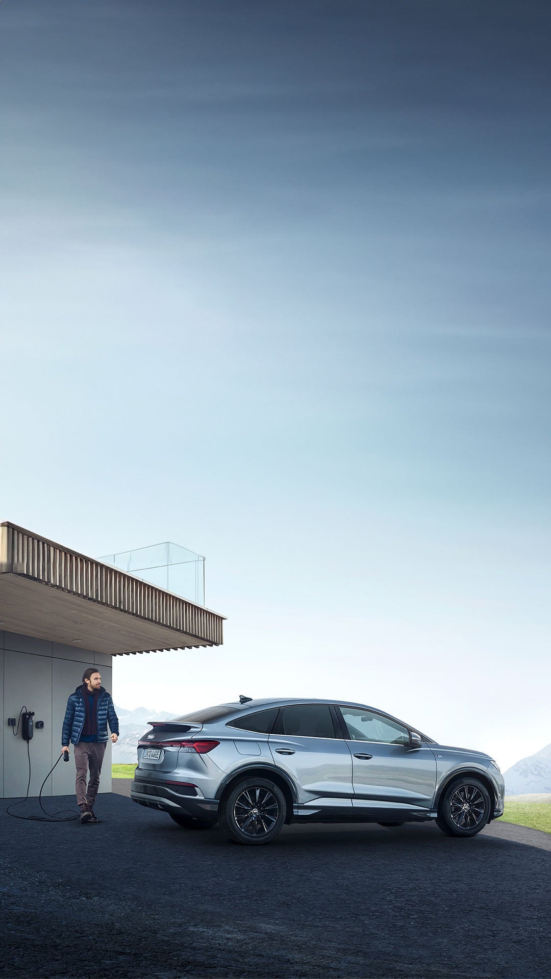 Foto de un Audi Q, un coche SUV todoterreno de Audi. 