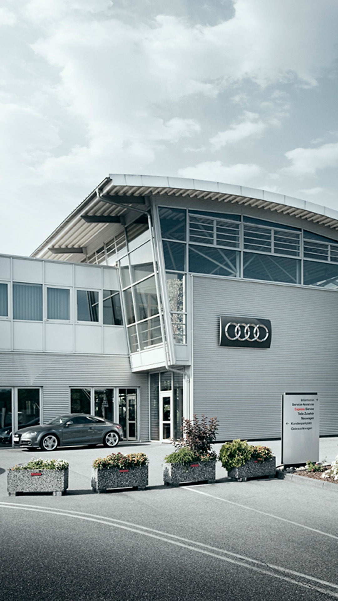 Außenansicht Audi Zentrum Heilbronn