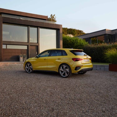 Audi S3 Sportback side view