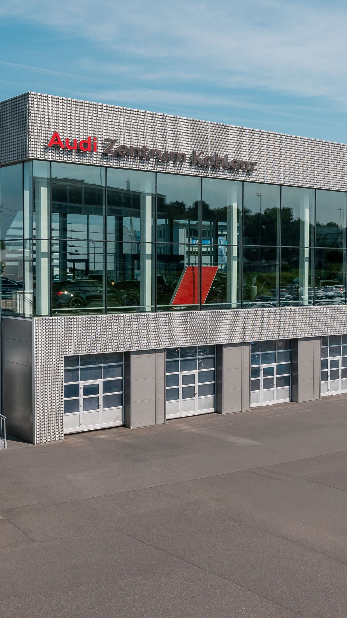 Außenansicht Audi Zentrum Koblenz GmbH
