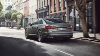 Foto de la oferta de un coche híbrido enchufable Audi A6 TFSIe de la gama Superpremium de Audi. 