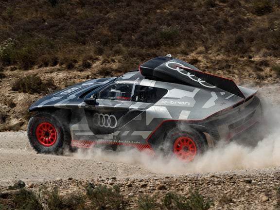 The Audi RS Q e-tron.