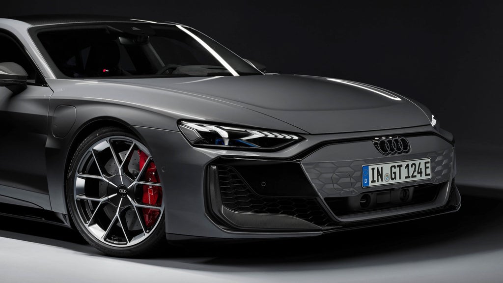 Front view of the Audi RS e-tron GT