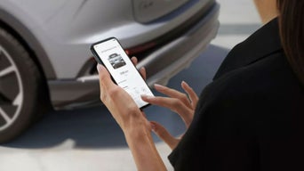 Foto del segundo paso del servicio de solicitud online de Audi.