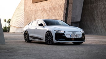 Foto de un modelo eléctrico de Audi.