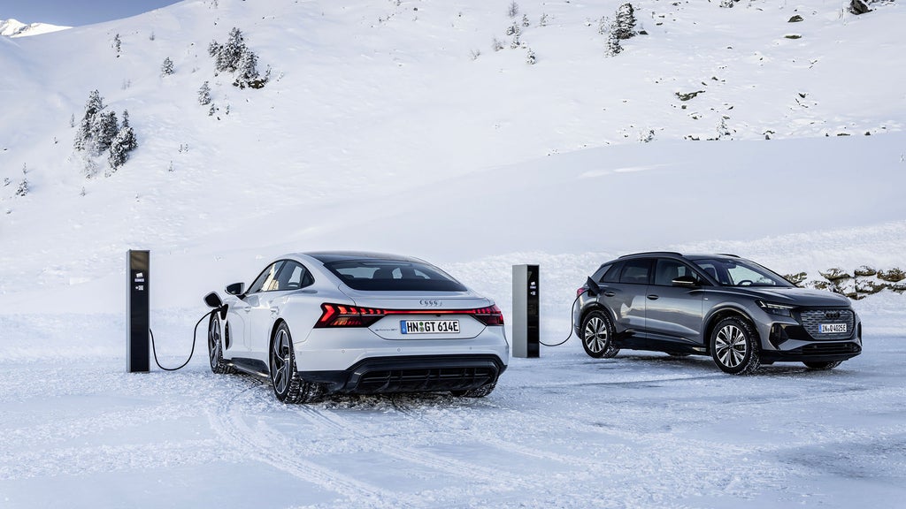 Voici comment passer un hiver tranquille  avec votre Audi électrique