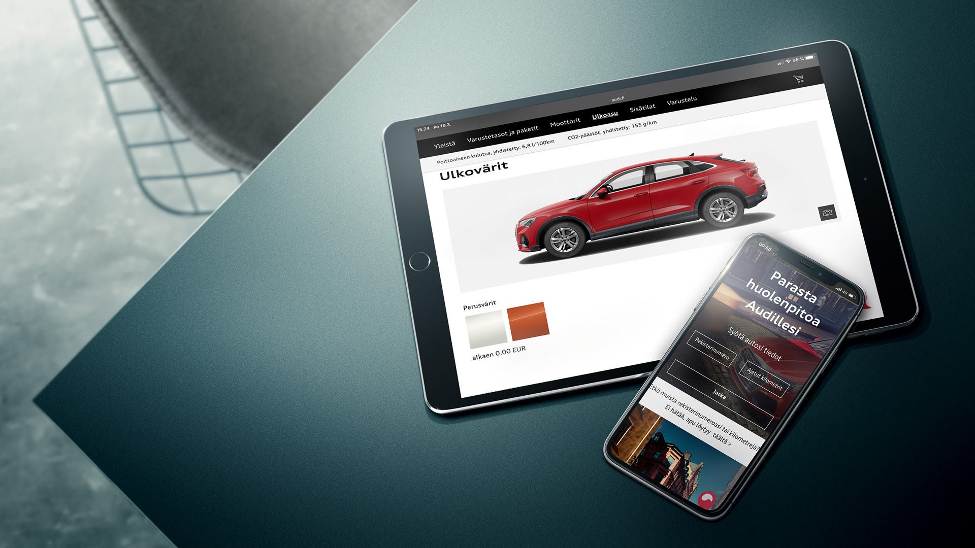 Audi-palvelut verkossa