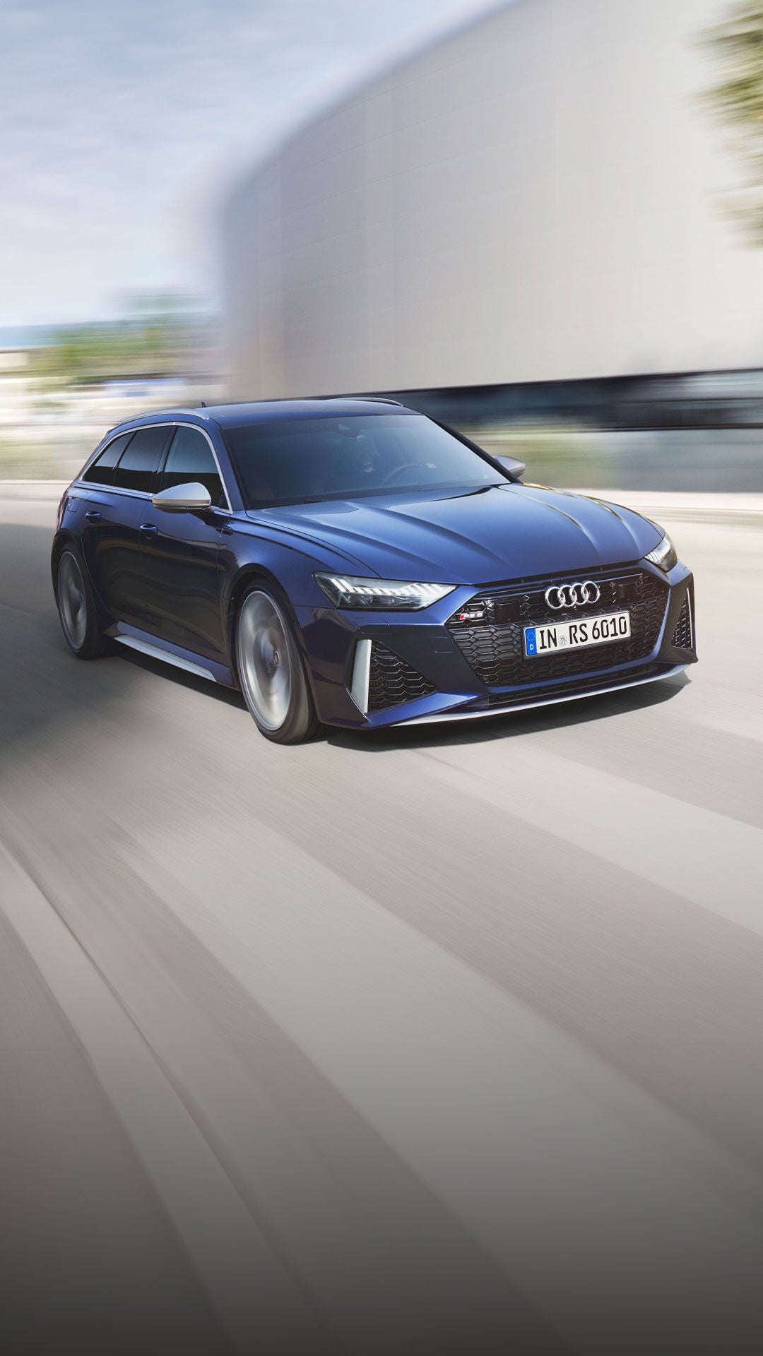 Foto del motor del Audi RS 6 Avant