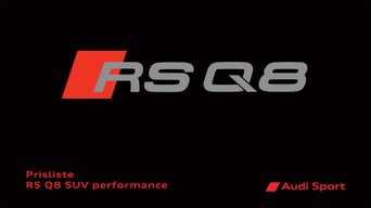 Prisliste Audi RS Q8