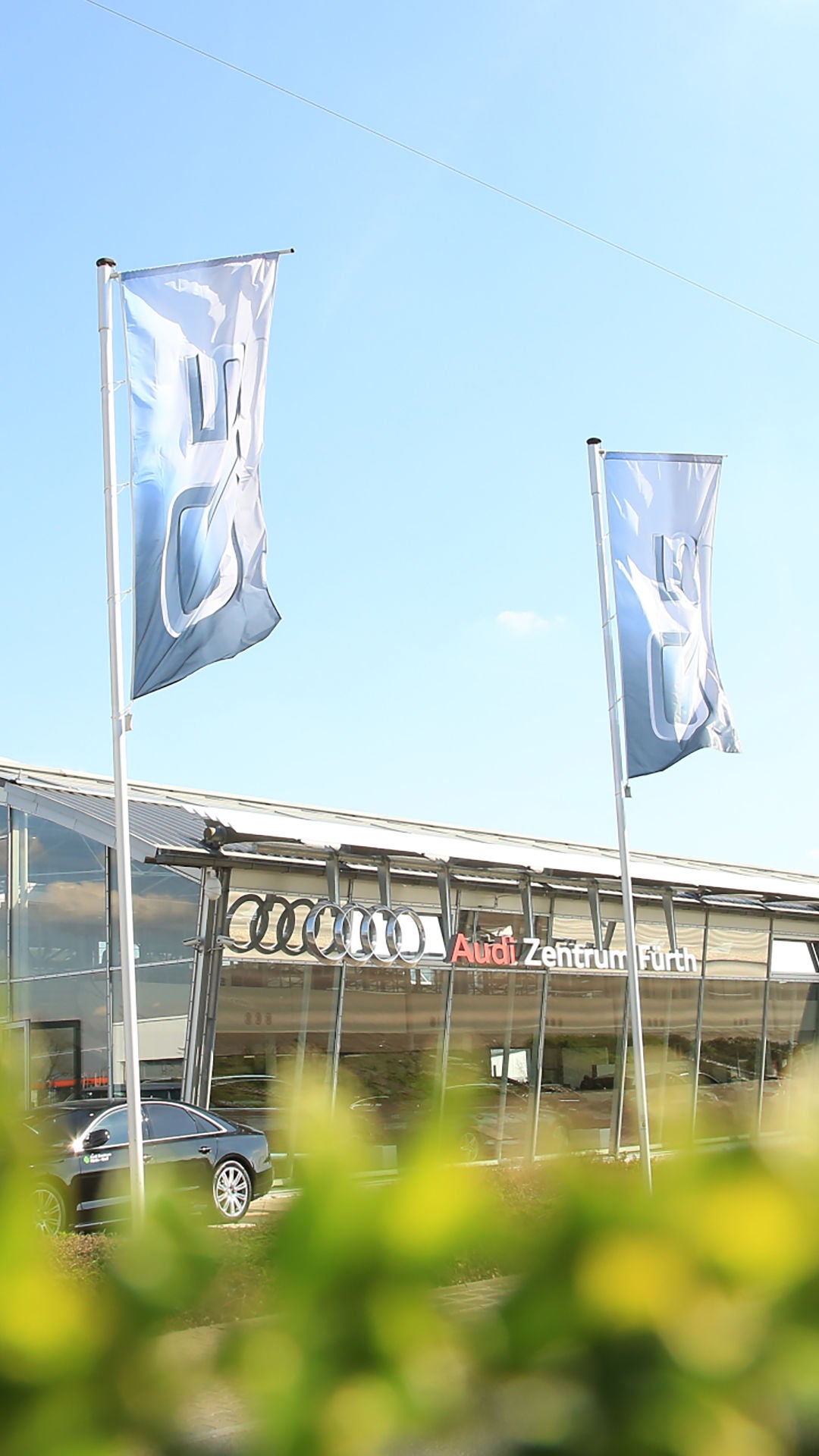 Außenansicht Audi Zentrum Fürth