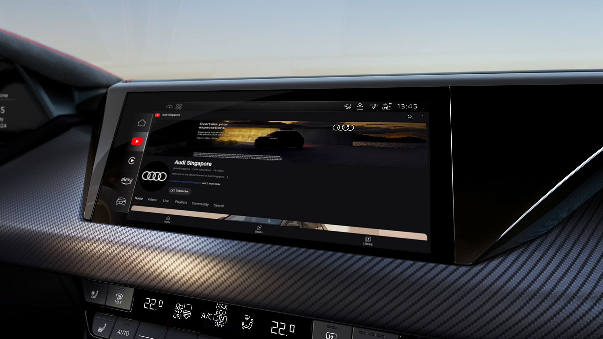 Audi Application Store - Youtube