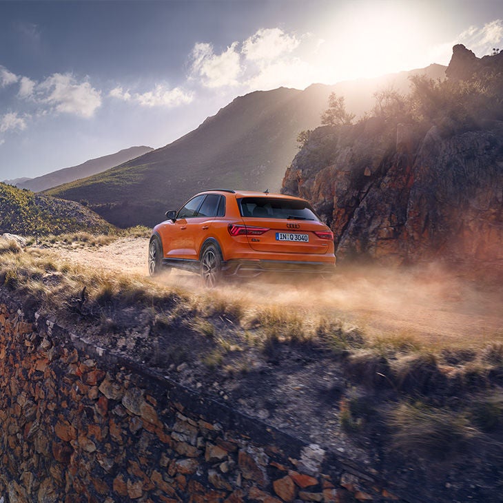 Activez la fonction GPS de votre Audi.