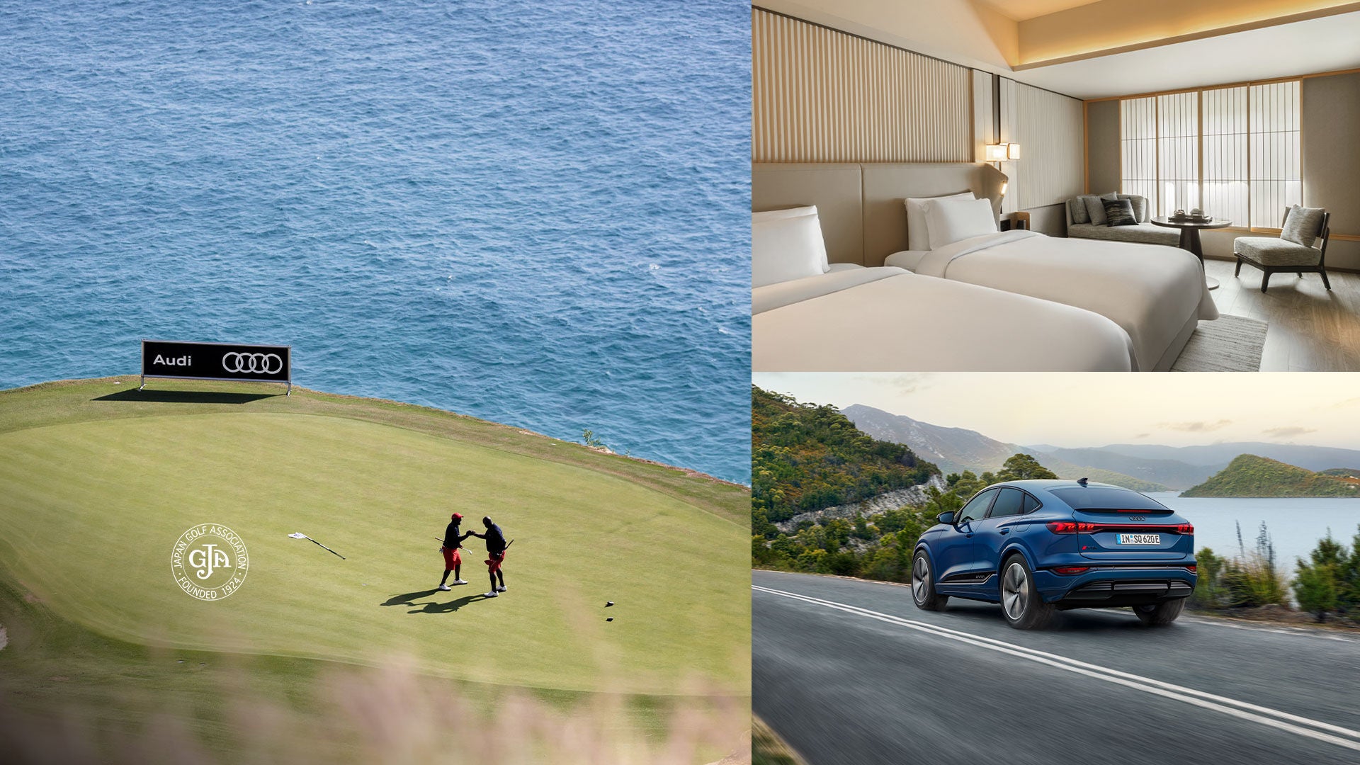 Audi × JGA Golf Present Campaign 2026