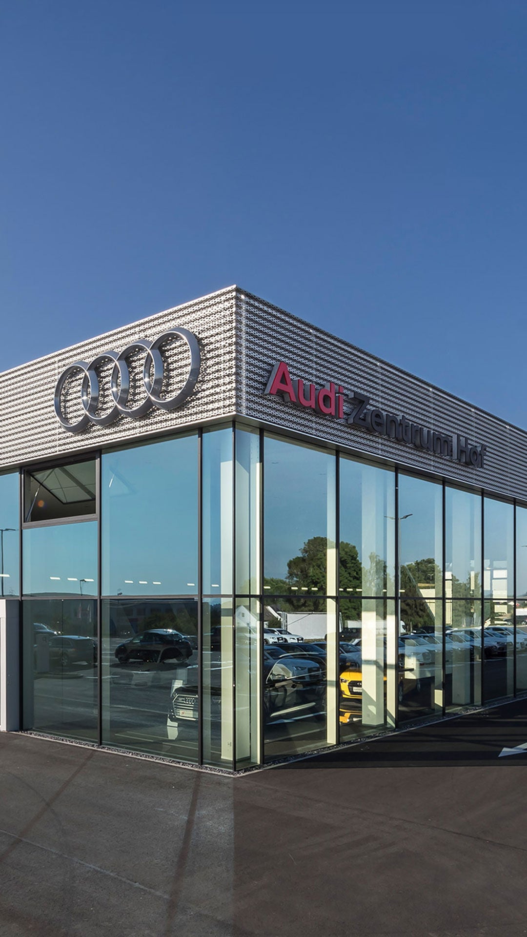 Außenansicht Audi Zentrum Hof
