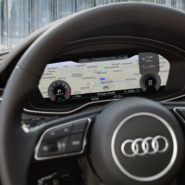 A5 Cabriolet Virtual cockpit