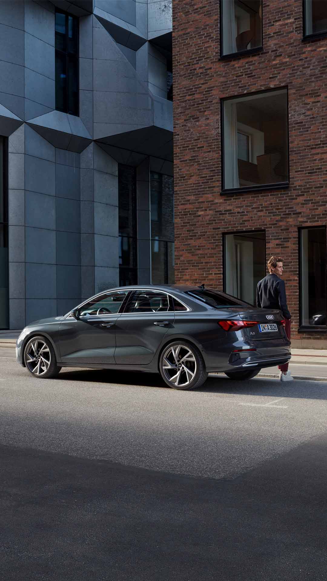 Side view of the A3 Sedan