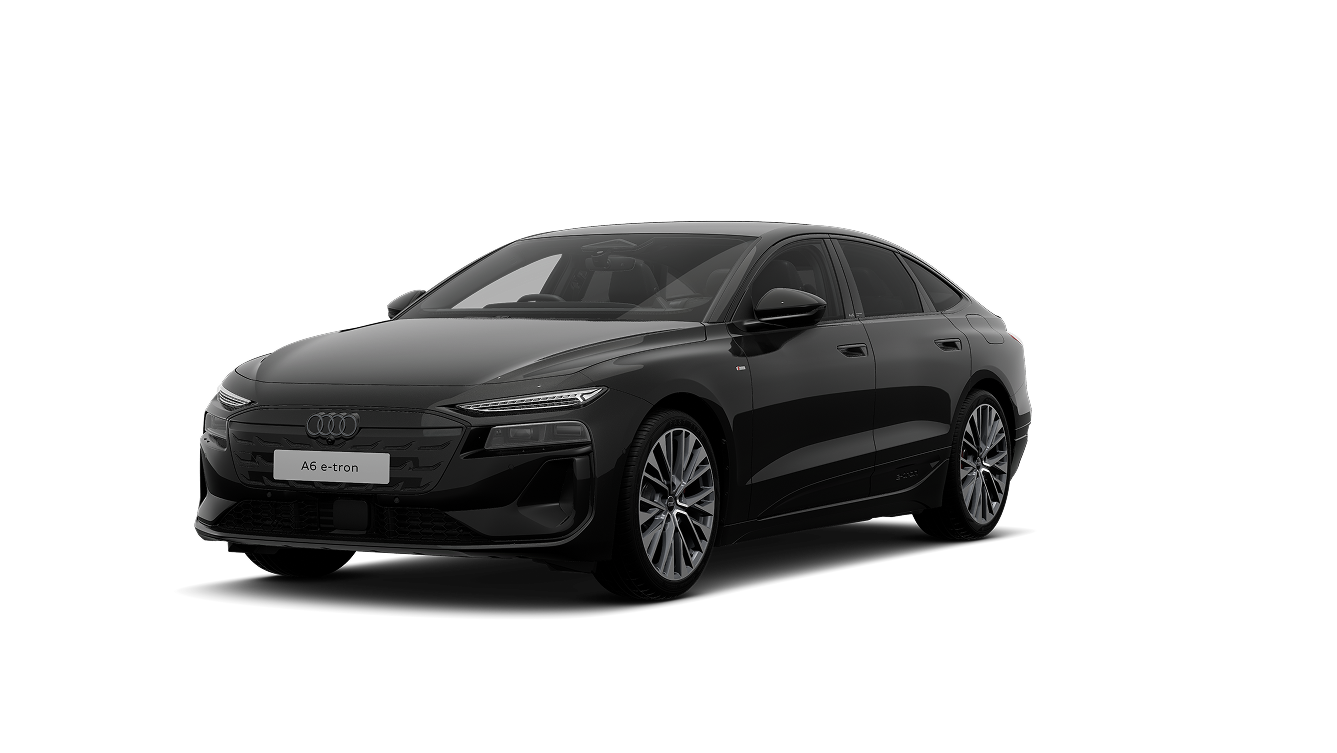 Black A6 Sportback e-tron render