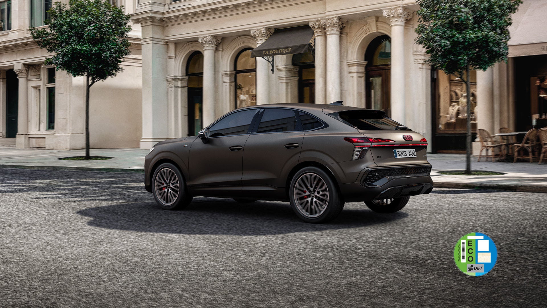 Foto de la oferta de financiación Audi opción del Audi Q3 Sportback. 