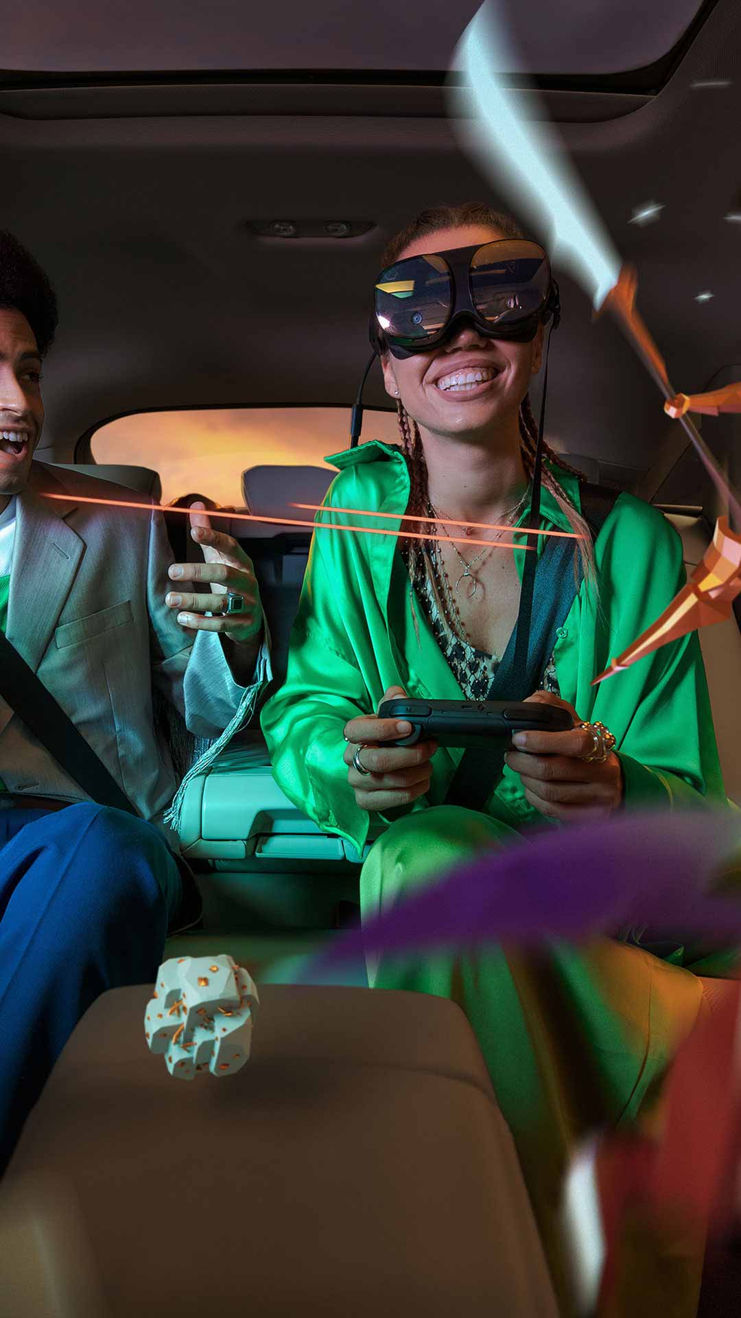 Close-up MMI display Audi Q8 e-tron