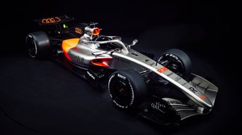 Audi R26 Concept auf schwarzem Hintergrund