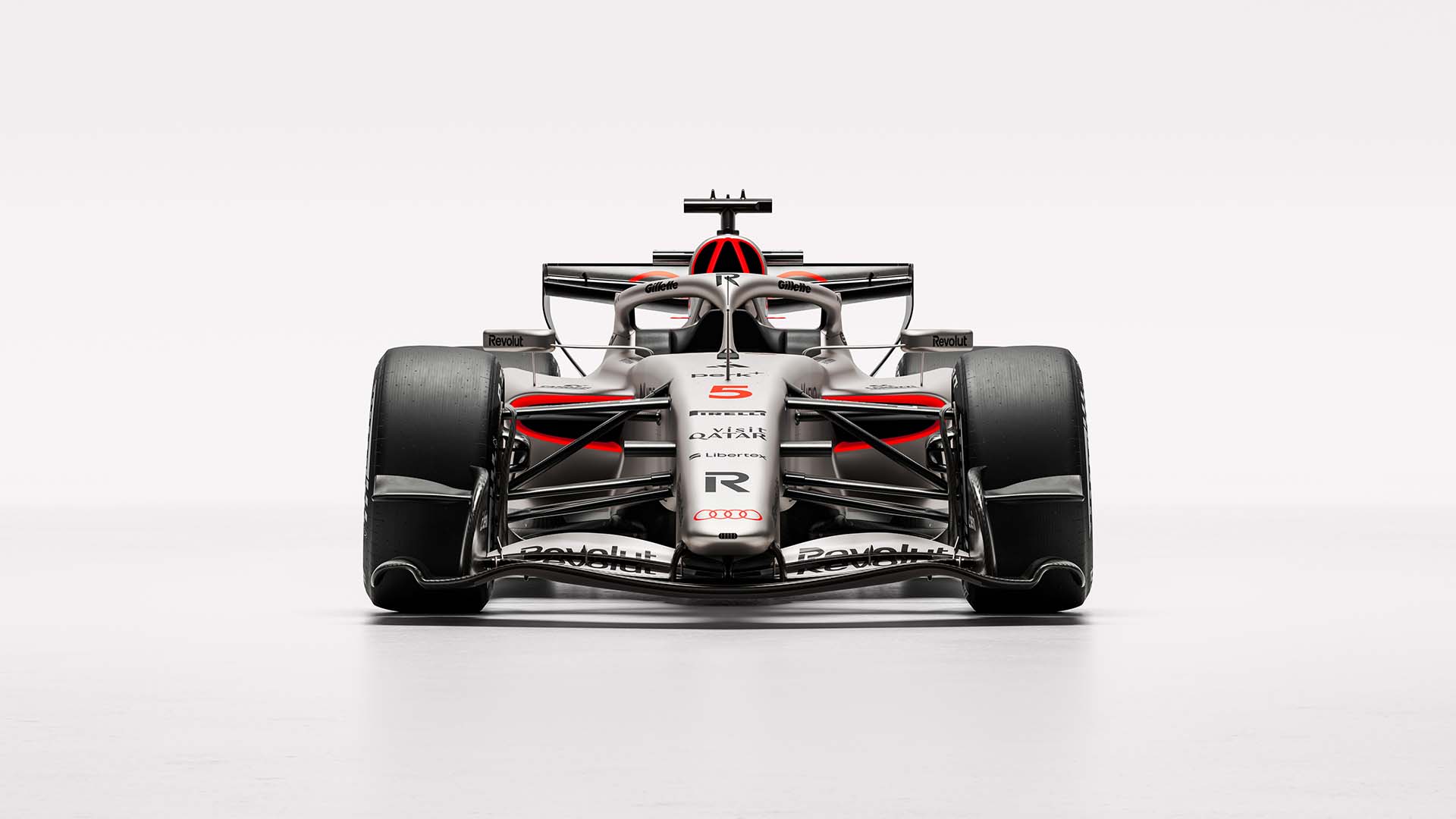 A picture showing the Audi R26.
