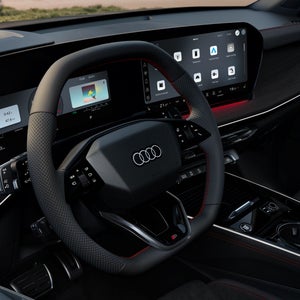 Foto del volante del Audi Q3 Sportback. 