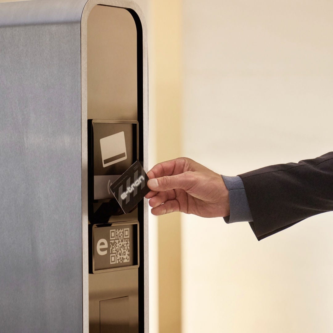 Map showing European countries that have existing or planned charging points as of January 2023