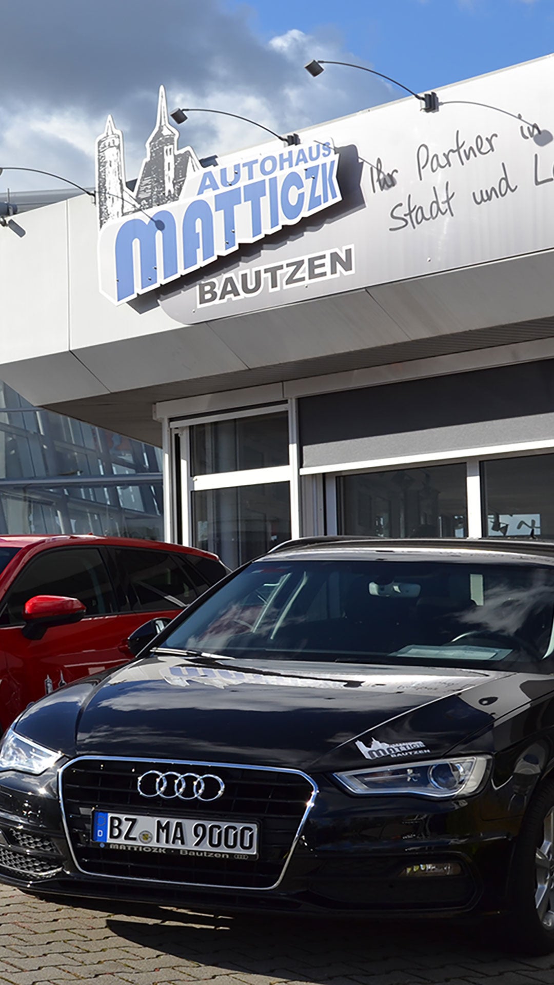 Außenansicht Autohaus Bernhard Matticzk GmbH