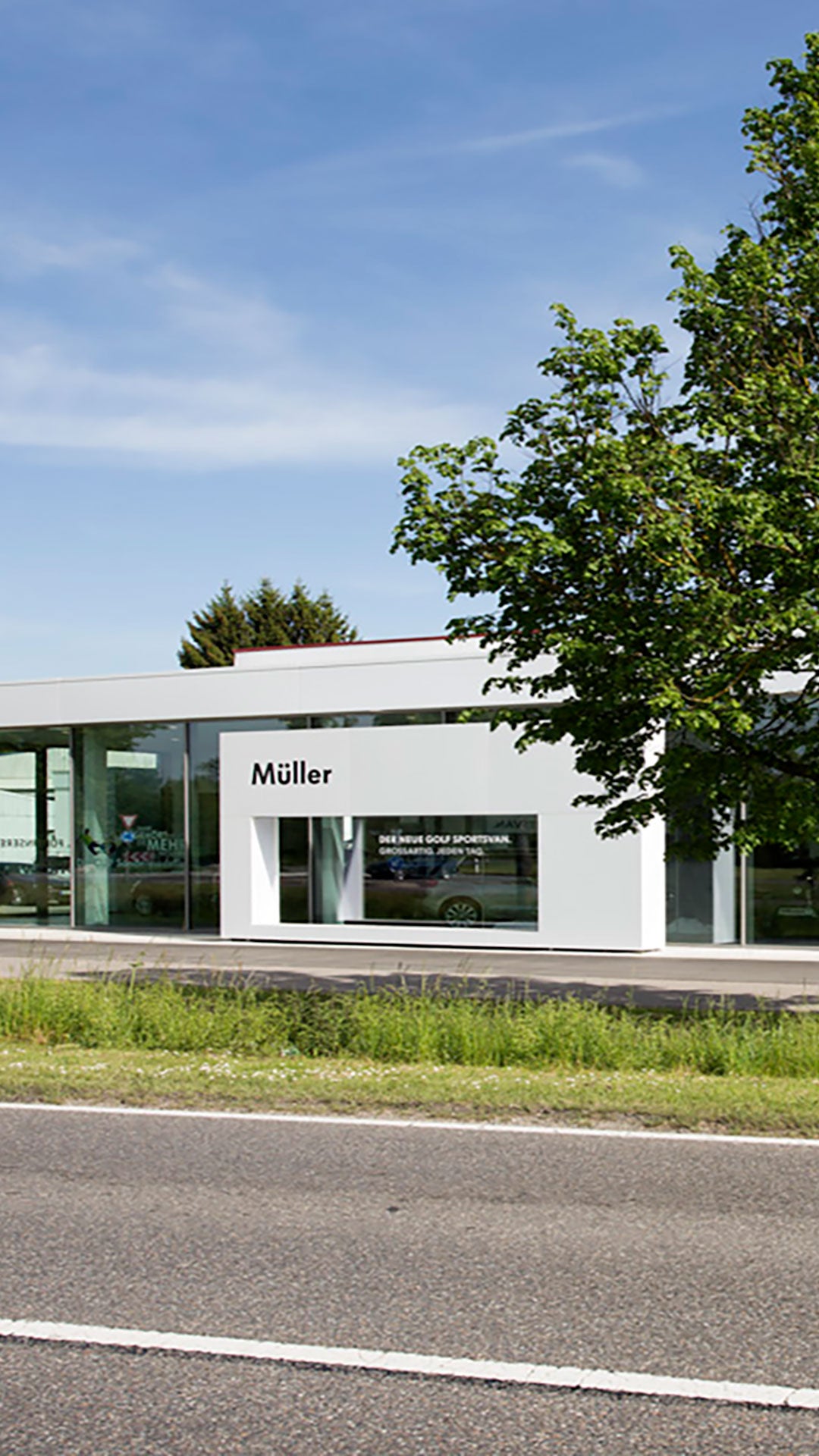 Außenansicht Autohaus Ernst Müller GmbH & Co. KG