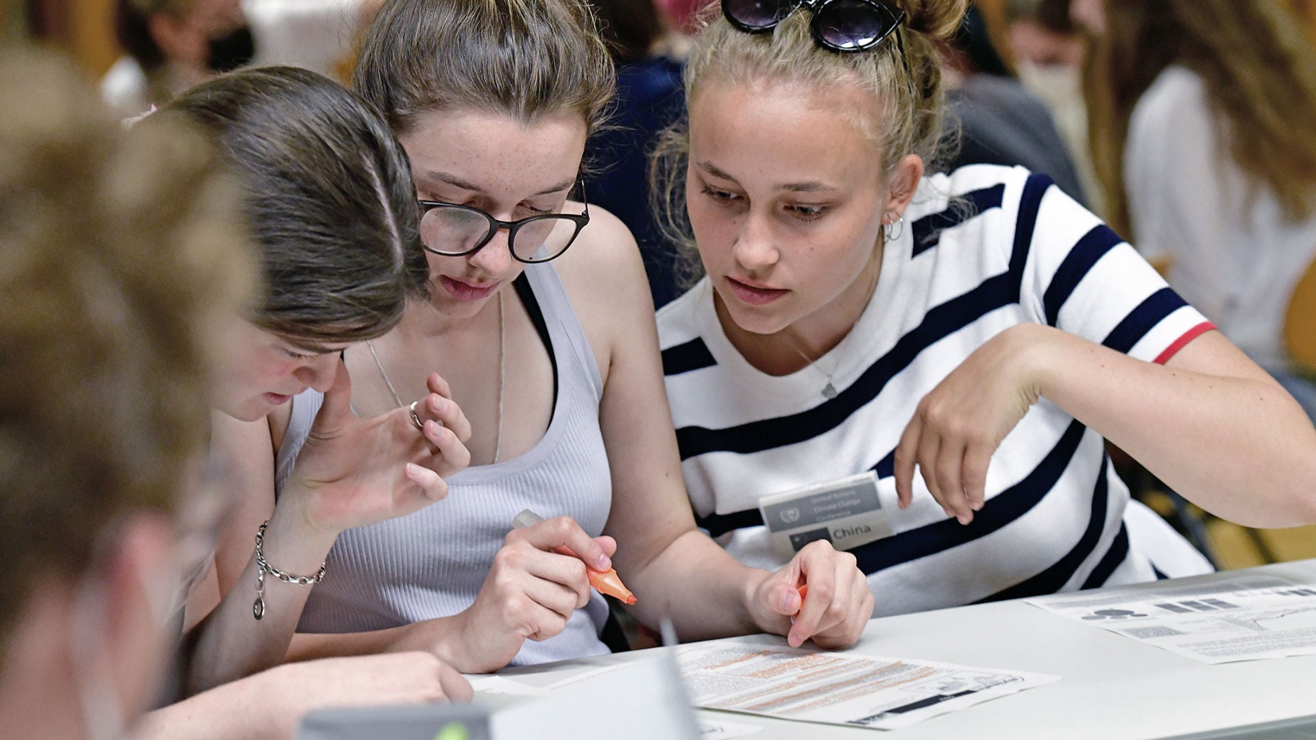 Schüler_innen simulieren UN-Klimakonferenz