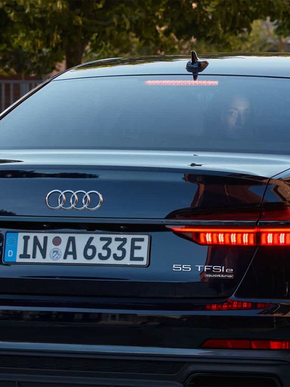 Vehicle status on smartphone Audi A3 Sportback TFSI e