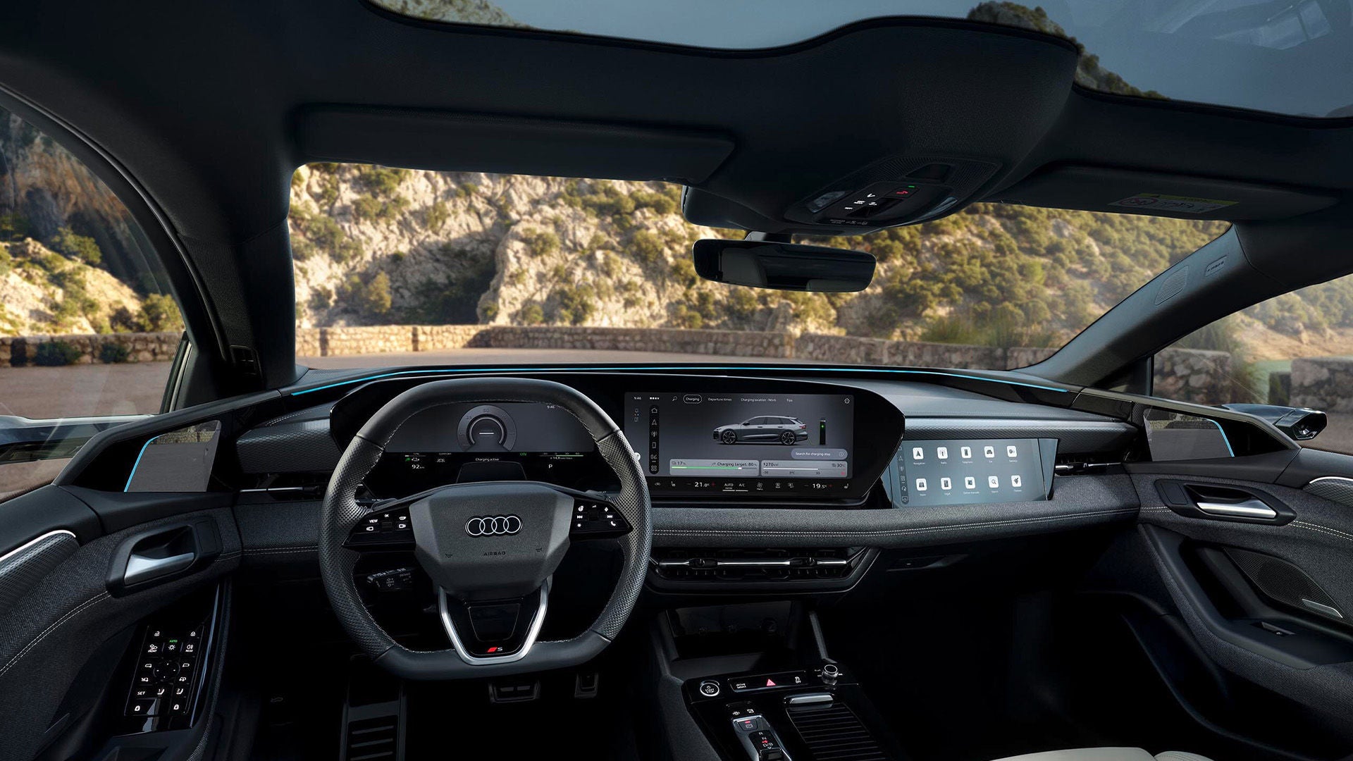 Servicio oficial de reparación y sustitución de parabrisas y lunas de Audi.