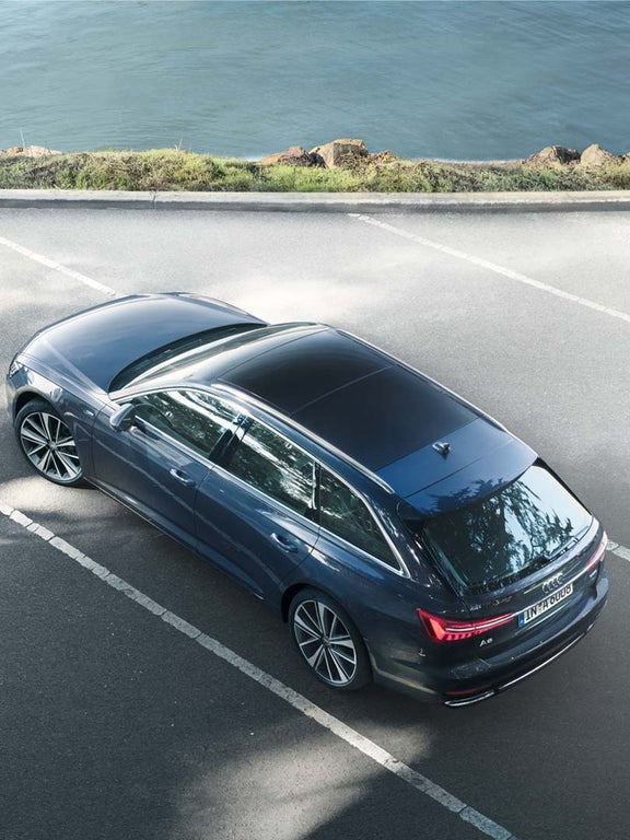 Audi A6 Avant Top View