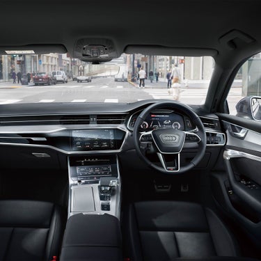 美しく緻密に計算されたAudi A6のコックピット