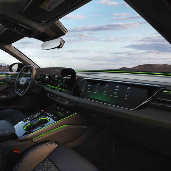 Audi A6 Limousine e-hybrid Panorama displays