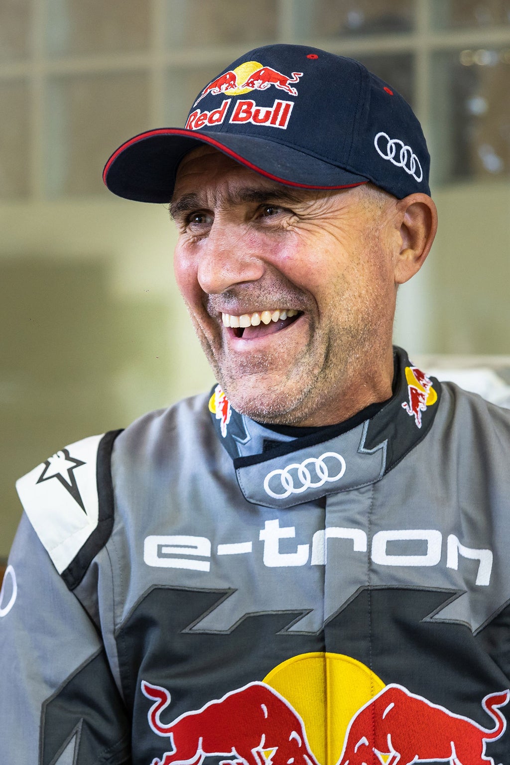 Porträtaufnahme von Stéphane Peterhansel.