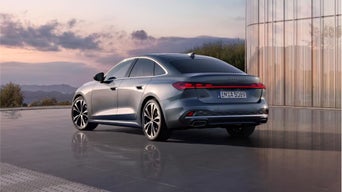 Foto de las medidas del Audi A5.  