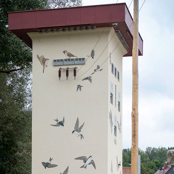 Artenschutzturm im Suhl