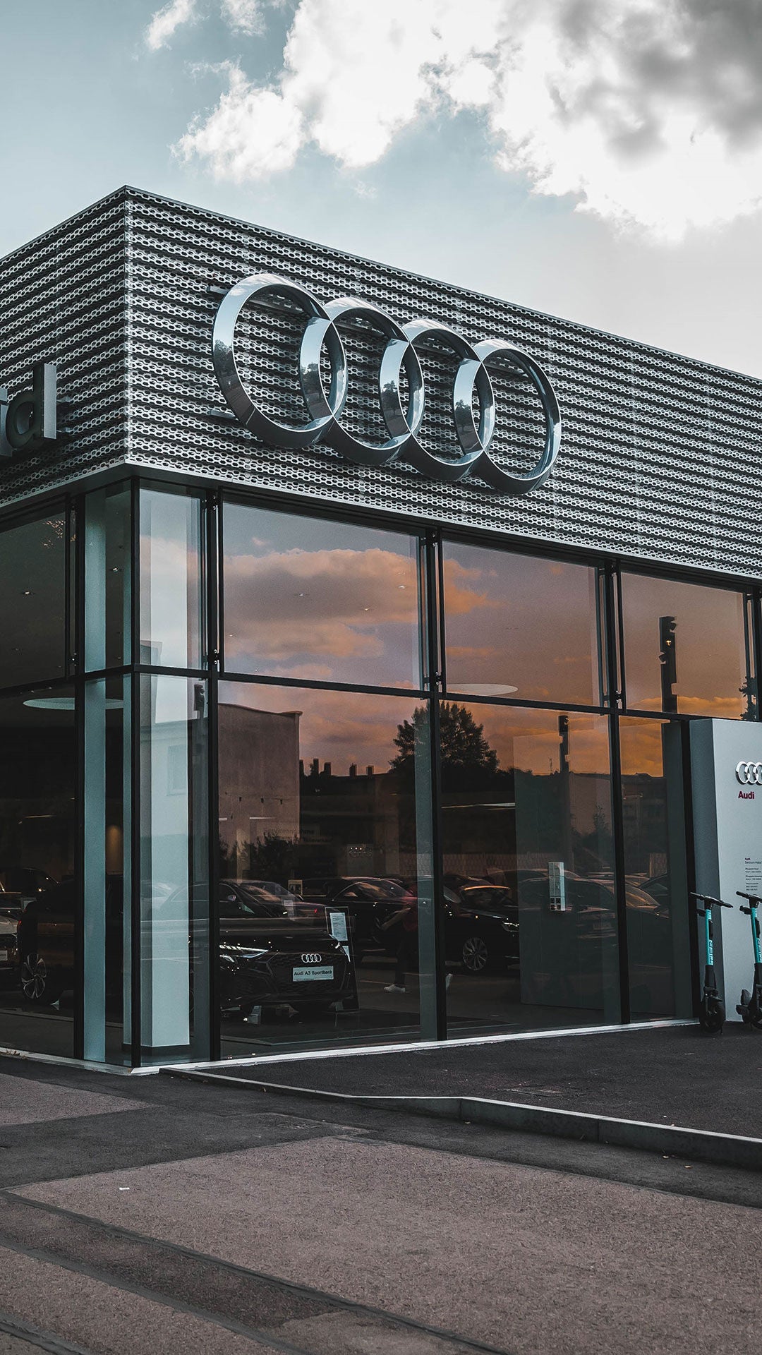 Außenansicht Audi Zentrum Halle Süd