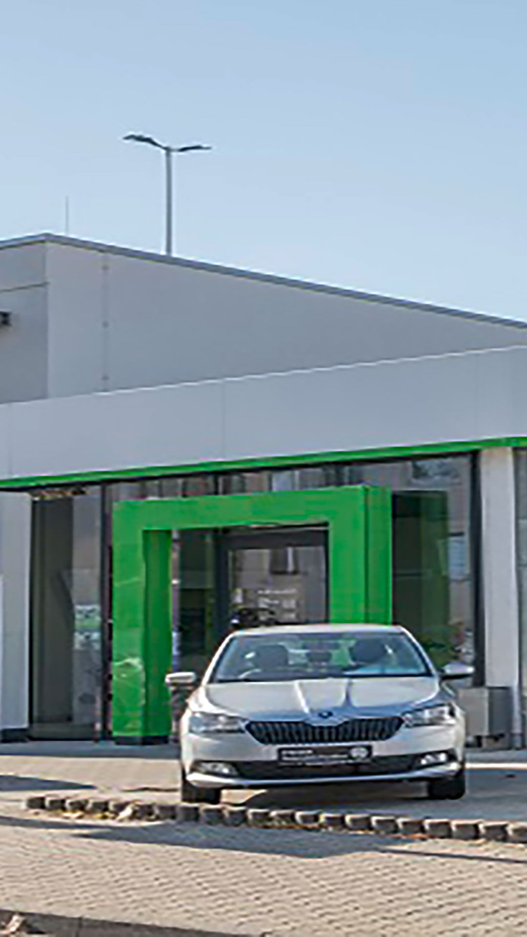 Außenansicht Volkswagen Automobile Frankfurt GmbH