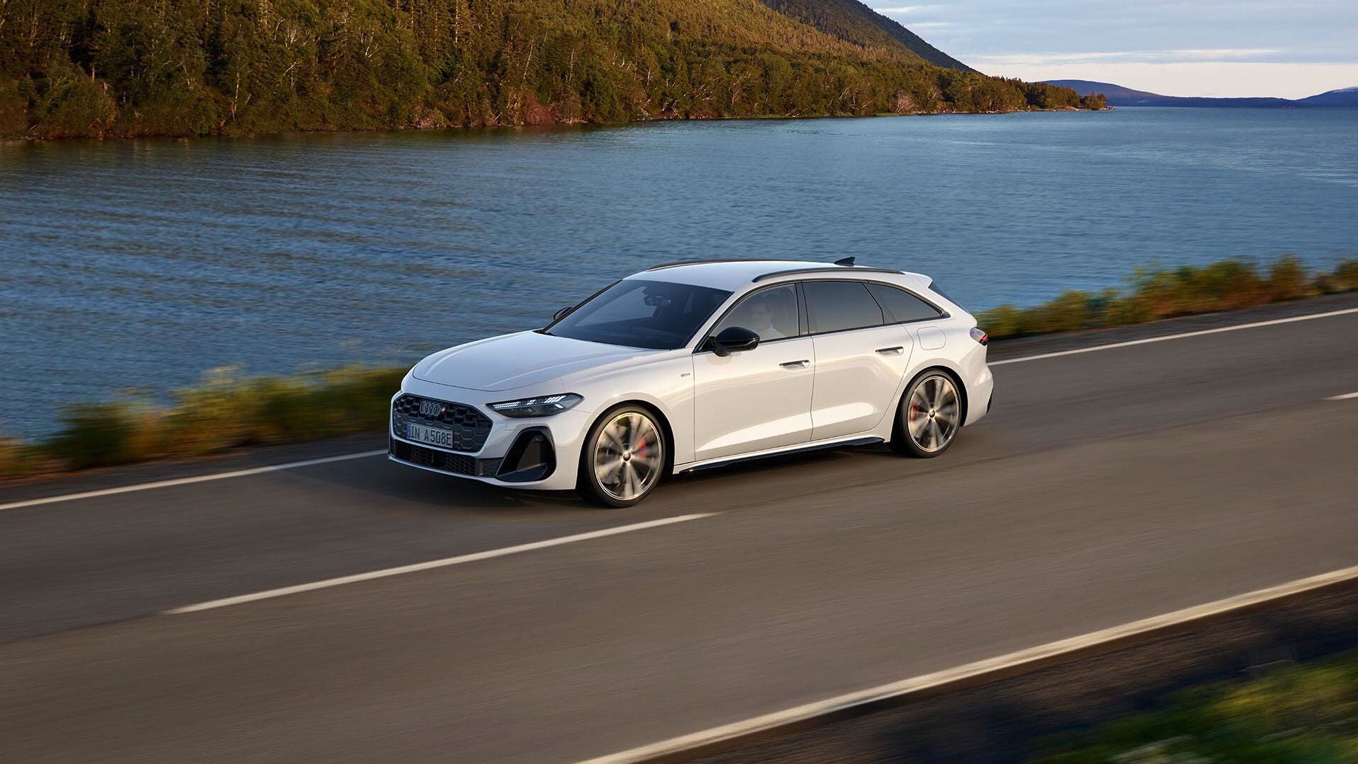 The Audi A5 Avant e-hybrid