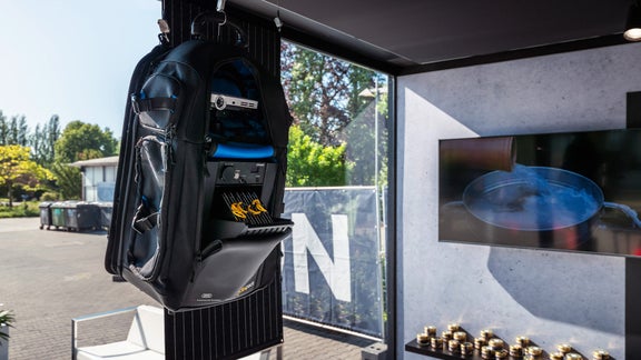 Rucksack mit zahlreichen Funktionen