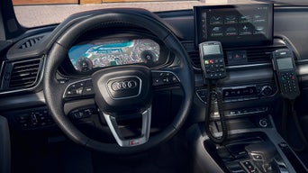 Audi Innenraum im Einsatzfahrzeug