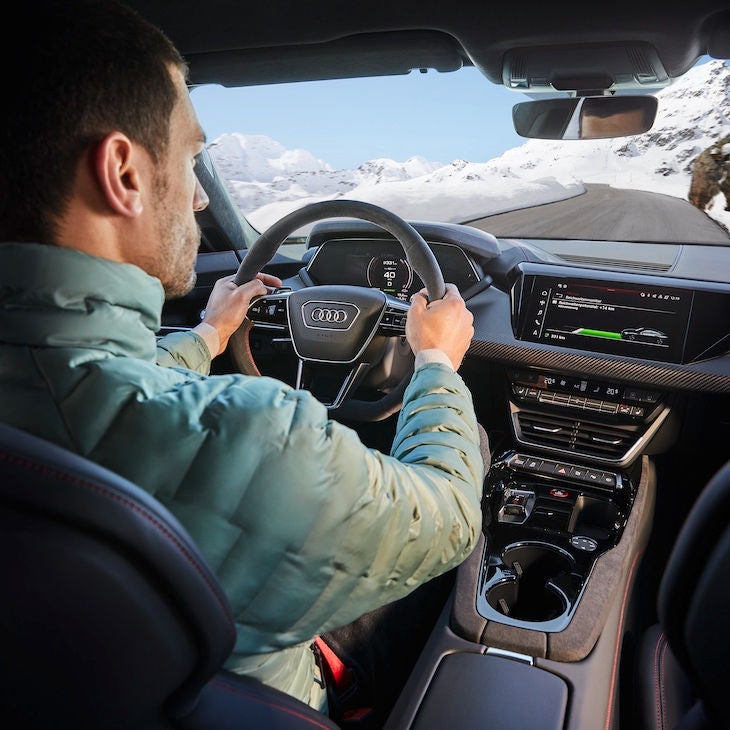 Une conduite Audi en électrique