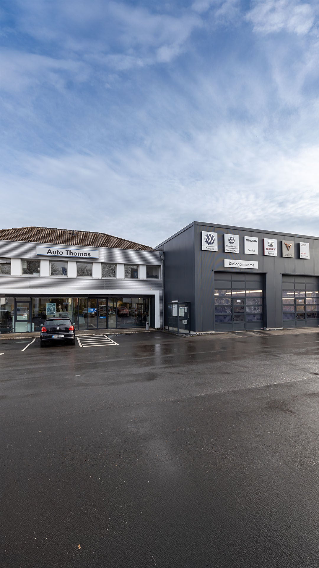 Außenansicht Auto Thomas GmbH & Co. KG