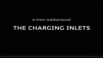 Revealing the charging sockets