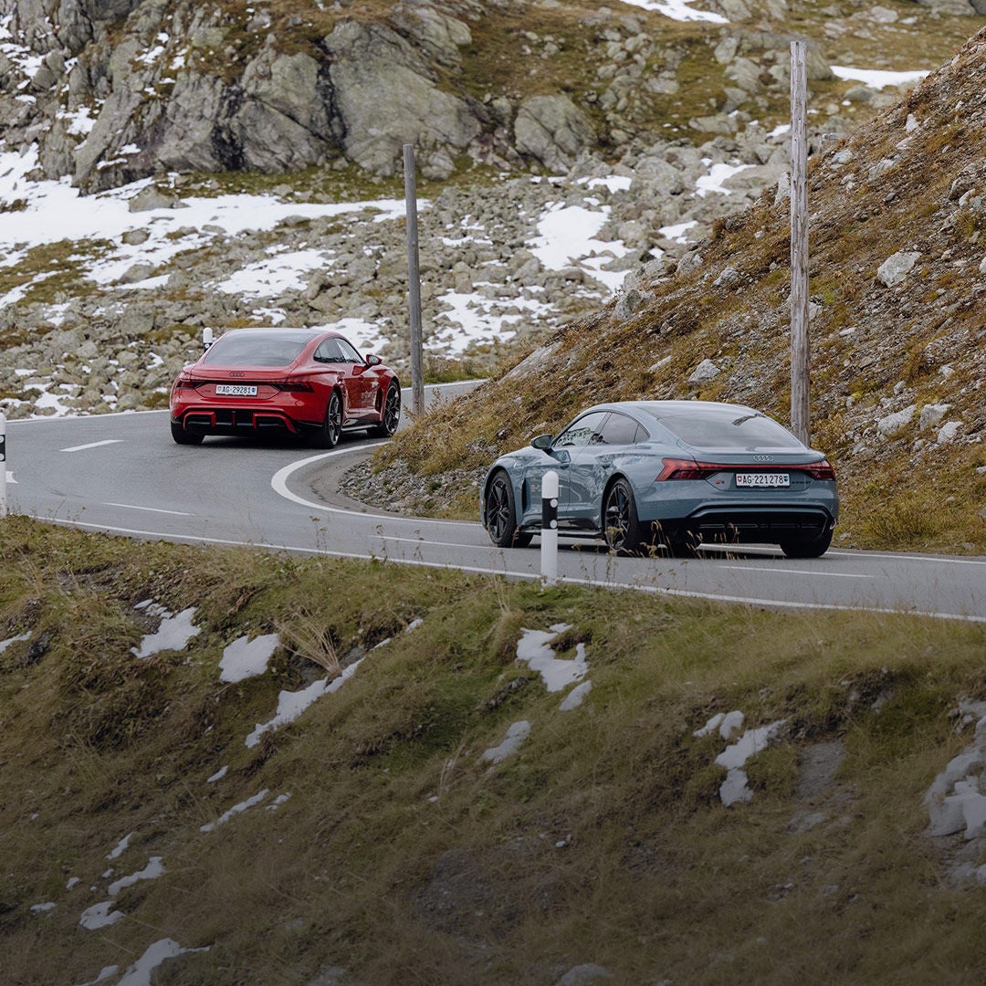 RS e-tron GT performance Audi Ice Experience