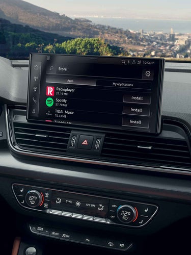 MMI display Audi A6 Sedan