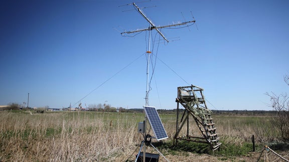 Stationäre Empfangsstation