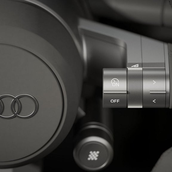 Close up on interior elements of the Audi Concept C.